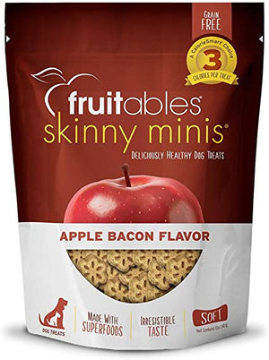 Fruitables - Skinny Minis Apple Bacon Dog Treats