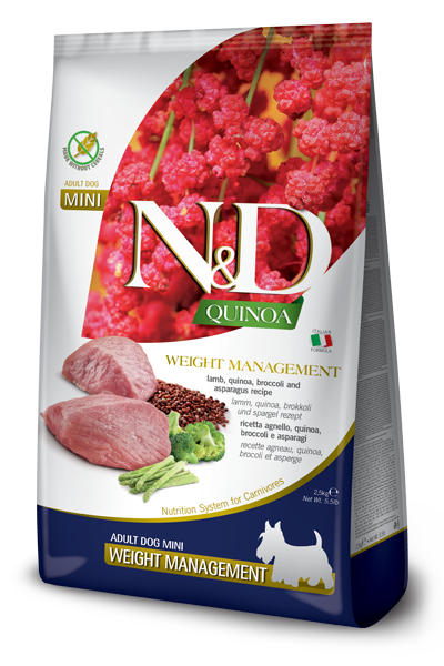 Farmina - N&D Quinoa Weight Management Lamb Mini Dog Food