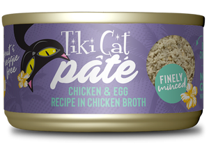 Tiki Cat - Chicken & Egg Pate Wet Cat Food