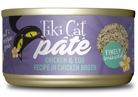 Tiki Cat - Chicken & Egg Pate Wet Cat Food