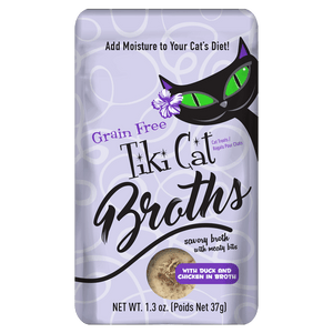 Tiki Cat - Duck & Chicken Broth Wet Cat Food