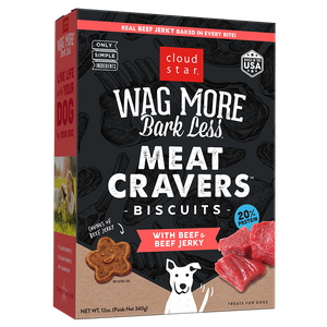 Cloud Star - Meat Cravers Biscuits Beef & Beef Jerky Dog Treats