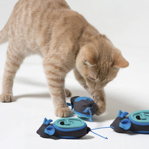 Ethical Pet - Doc & Pheobe The Indoor Hunting Cat Snacker & Feeder