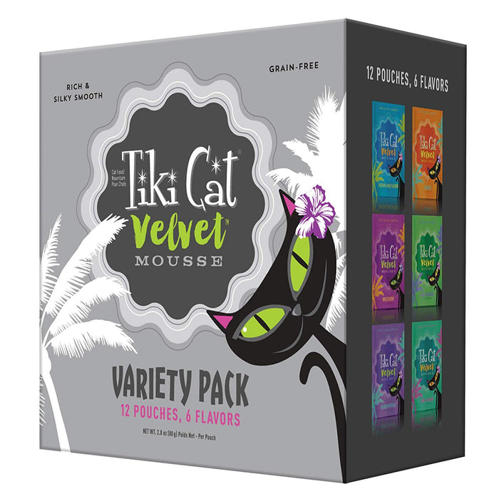 Tiki Cat - Velvet Mousse Variety Pack Wet Cat Food
