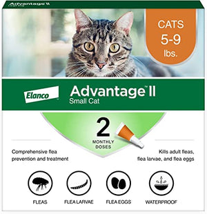 Elanco - Advantage II Cat Vet-Recommended Flea Treatment & Prevention