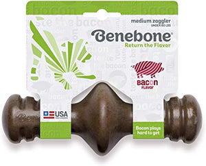 Benebone - Bacon Zaggler Dog Chew Toy