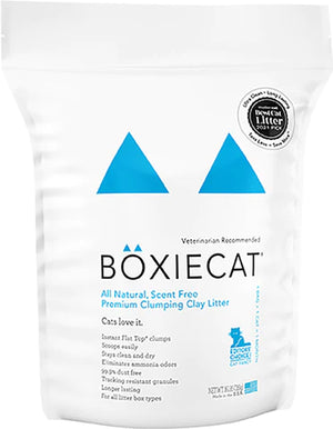 Boxiecat - Scent-free Premium Clumping Clay Cat Litter