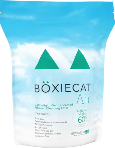 Boxiecat - Air Lightweight, Gently Scented, Premium Clumping Litter