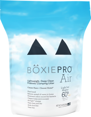 Boxiecat - Air Lightweight Deep Clean, Probiotic Clumping Litter
