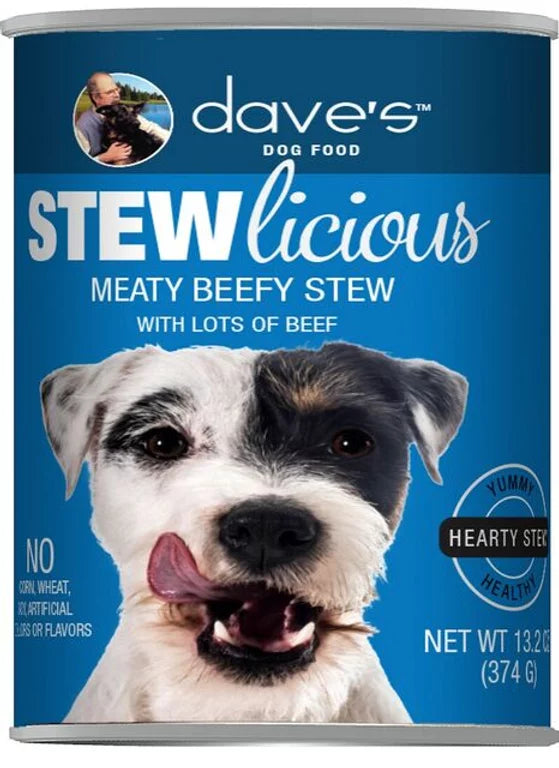 Dave's - Stewlicious Meaty Beefy Stew Wet Dog Food