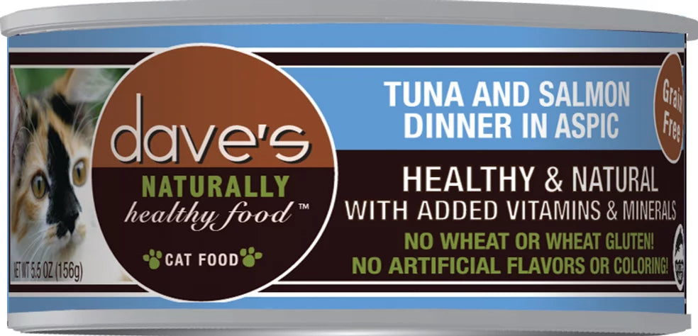 Dave's naturally deals healthy cat food