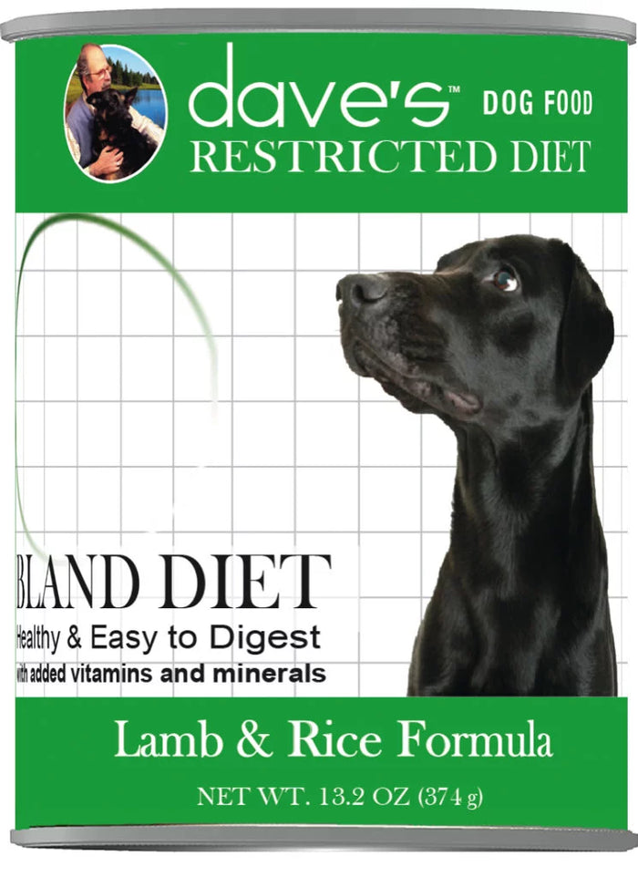 Dave's - Restricted Diet Bland – Lamb & Rice Formula Wet Dog Food