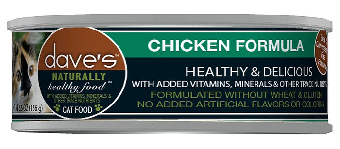 Dave's - Naturally Healthy Chicken Formula Wet Cat Food