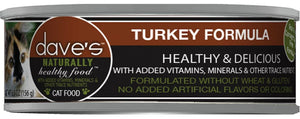 Dave's - Naturally Healthy Turkey Formula Wet Cat Food