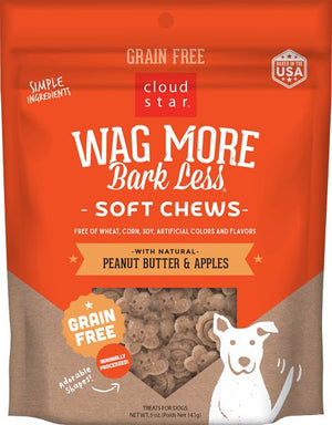 Cloud Star - WMBL Soft & Chewy Peanut Butter & Apples Dog Treats