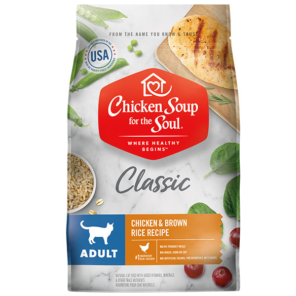 Chicken Soup - Adult Chicken & Brown Rice Dry Cat Food