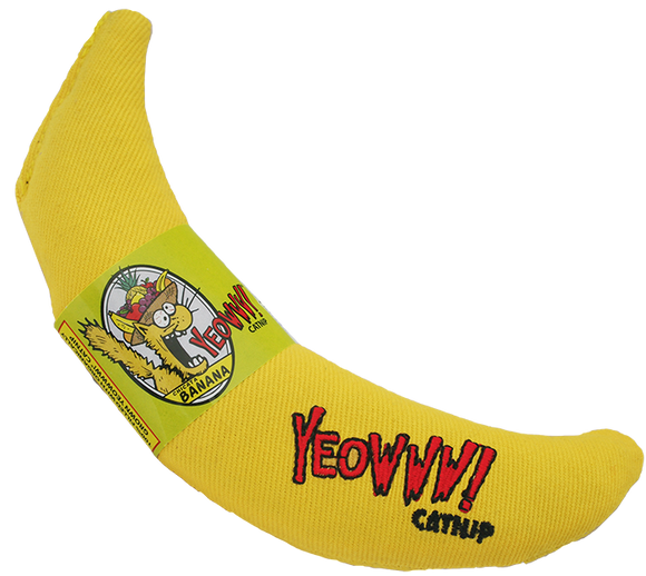 Yeowww! Catnip - Banana Cat Toy