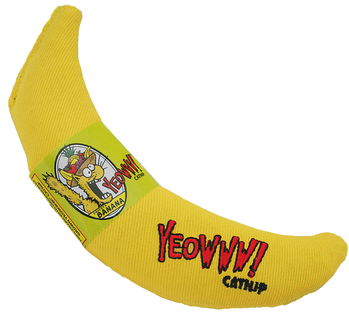 Yeowww! - Banana Cat Toy