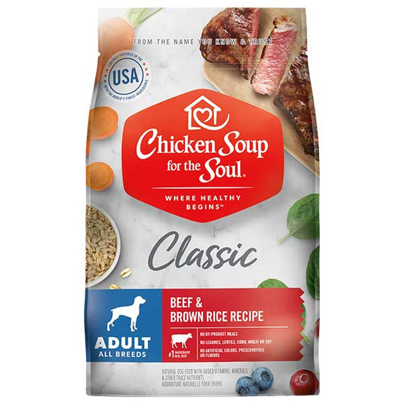 Chicken Soup - Adult Beef & Brown Rice Dry Dog Food
