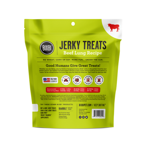 Bixbi - Original Beef Lung Jerky Dog Treats