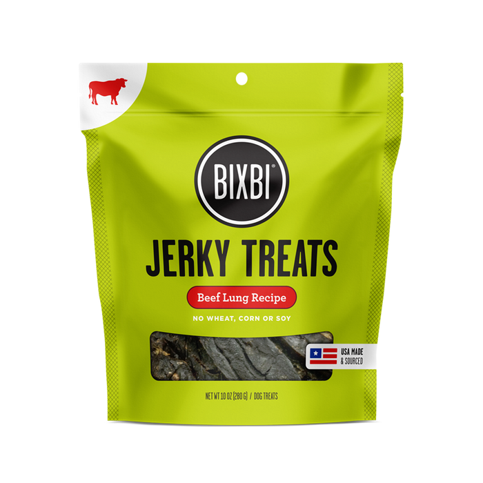 Bixbi - Original Beef Lung Jerky Treats for Dogs