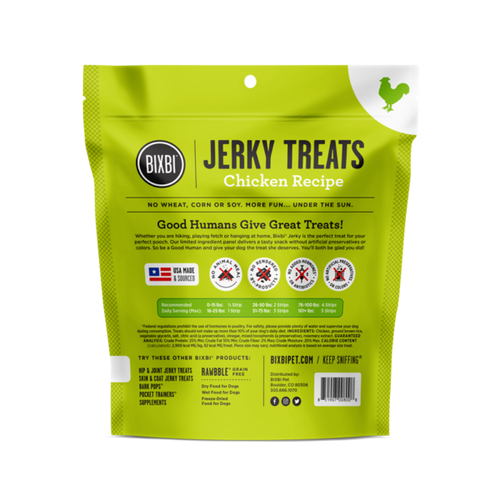 Bixbi - Original Chicken Jerky Treats for Dogs