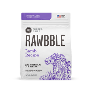 Bixbi - Rawbble Lamb Freeze-Dried Dog Food