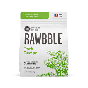 Bixbi - Rawbble Pork Freeze-Dried Dog Food