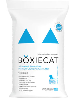 Boxiecat - Scent-free Premium Clumping Clay Cat Litter