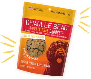 Charlee Bear - Grain-Free Crunch Chicken, Pumpkin & Apple Flavor Dog Treats