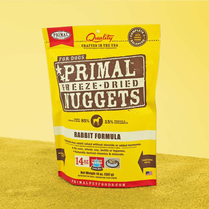 Primal - Raw Freeze-Dried Rabbit Formula for Dogs