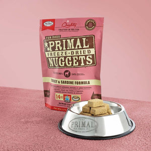 Primal - Raw Freeze-Dried Turkey & Sardine Formula for Dogs