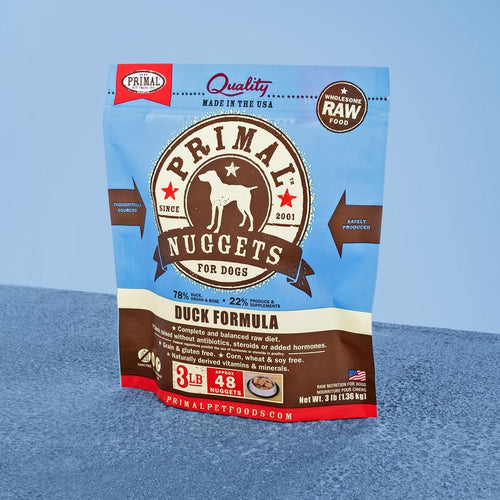 Primal - Frozen Raw Duck Formula for Dogs - PICK UP ONLY