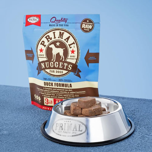 Primal - Frozen Raw Duck Formula for Dogs - PICK UP ONLY