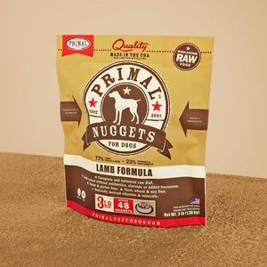 Primal - Frozen Raw Lamb Formula for Dogs - PICK UP ONLY