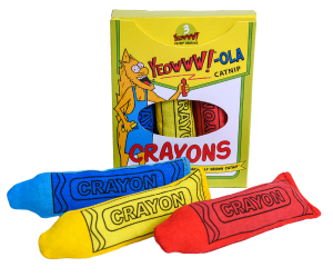 Yeowww! Catnip - Ola Catnip Crayons Cat Toy