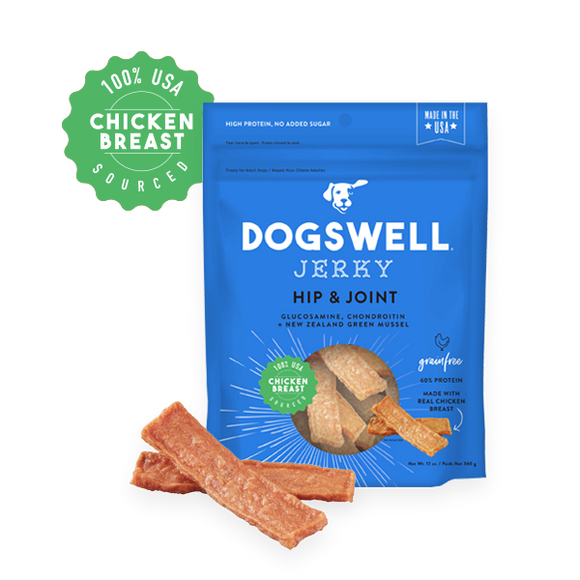 Dogswell - Hip & Joint Chicken Jerky Dog Treat