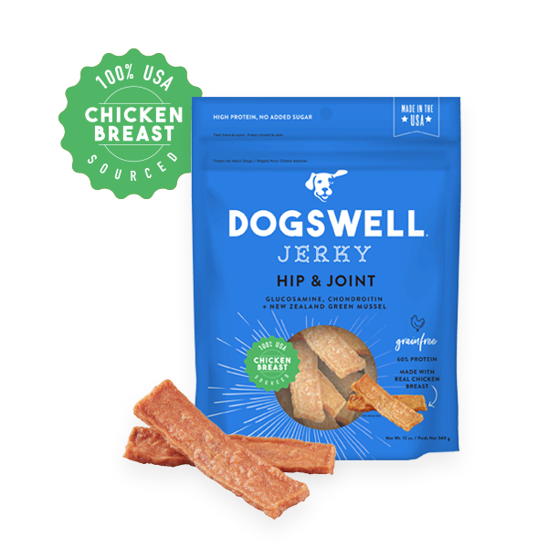 Dogswell - Hip & Joint Chicken Jerky Dog Treat