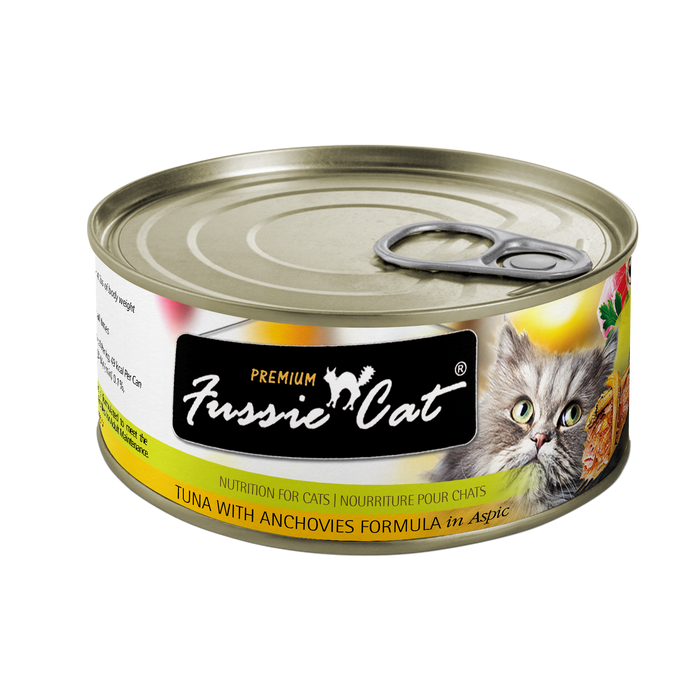 Fussie Cat - Tuna With Anchovies Formula In Aspic Wet Cat Food