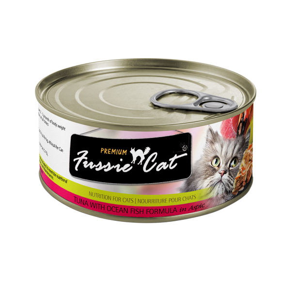 Fussie Cat - Tuna With Ocean Fish Formula In Aspic Wet Cat Food