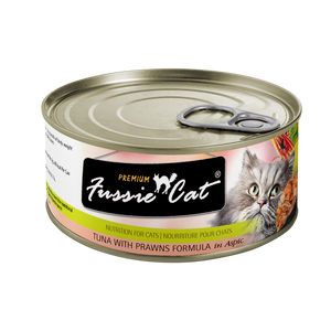 Fussie Cat - Tuna With Prawns Formula In Aspic Wet Cat Food