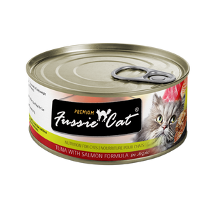 Fussie Cat - Tuna With Salmon Formula In Aspic Wet Cat Food