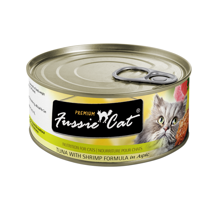 Fussie Cat - Tuna With Shrimp Formula In Aspic Wet Can Food