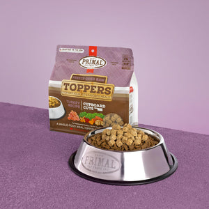 Primal - Turkey Freeze-Dried Raw Toppers Cupboard Cuts for Dogs