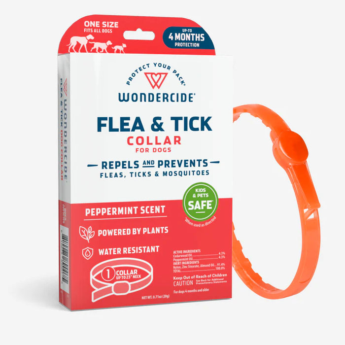 Wondercide - Flea & Tick Collar for Dogs + Cats with Natural Essential Oils