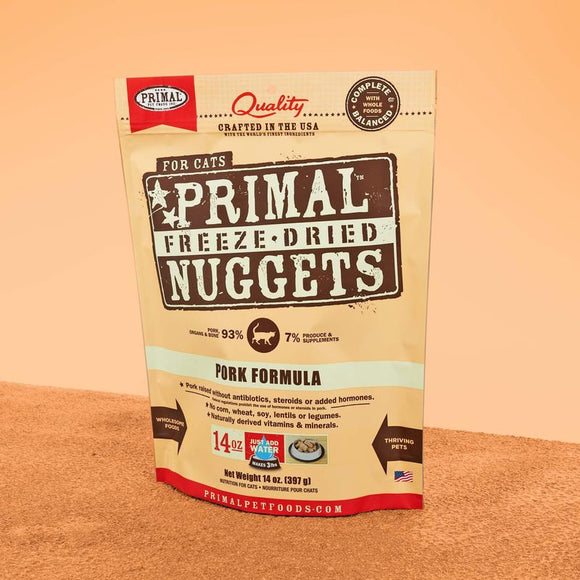 Primal - Raw Freeze-Dried Pork Formula for Cats