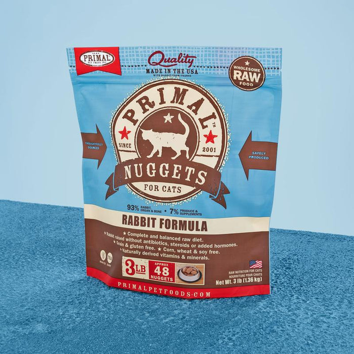 Primal - Frozen Raw Rabbit Formula for Cats - PICK UP ONLY