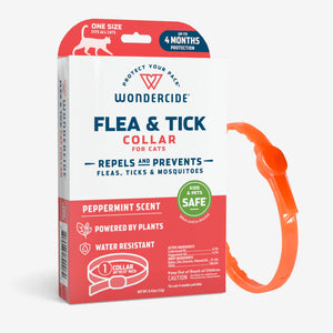 Wondercide - Flea & Tick Collar for Dogs + Cats with Natural Essential Oils