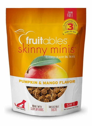 Fruitables - Skinny Minis Pumpkin & Mango Dog Treats