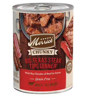 Merrick - Big Texas Beef Tips Wet Dog Food